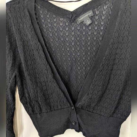 Worthington Crop Sweater - Picture 2 of 8